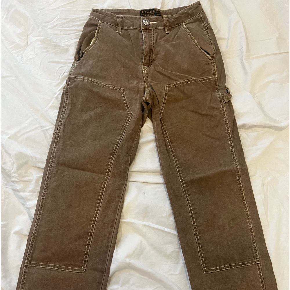 Fun carpenter pants from tilly’s, size XS. these fit well
